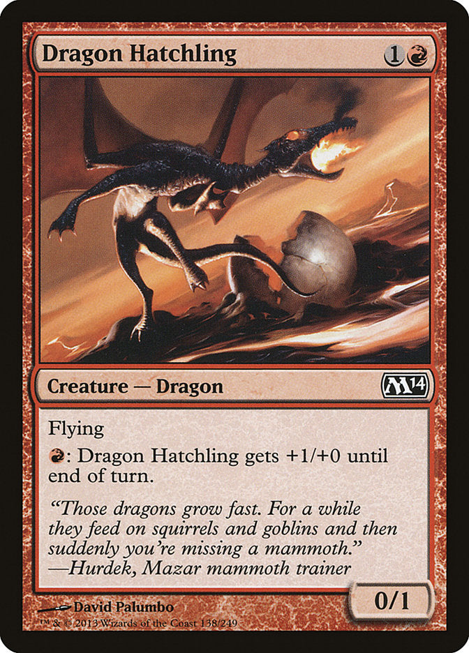 Dragon Hatchling (138) [Magic 2014] | Odin's Place