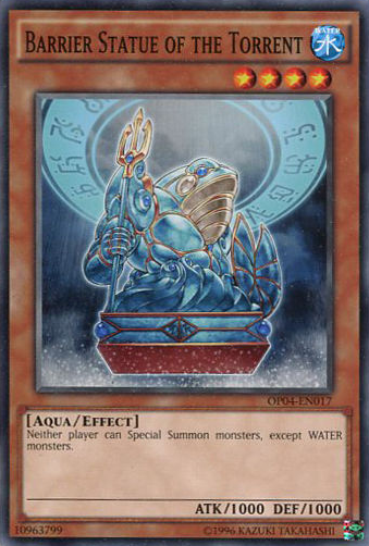 Barrier Statue of the Torrent [OP04-EN017] Common | Odin's Place