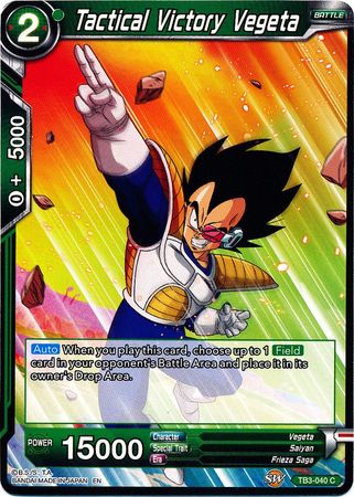 Tactical Victory Vegeta (TB3-040) [Clash of Fates] | Odin's Place