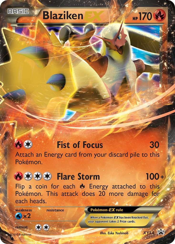 Blaziken EX (XY54) [XY: Black Star Promos] | Odin's Place