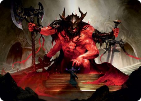 Awaken the Blood Avatar Art Card [Strixhaven: School of Mages Art Series] | Odin's Place