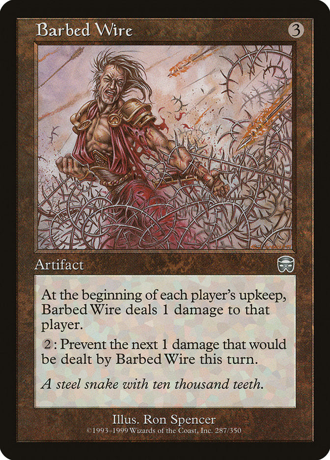 Barbed Wire (287) [Mercadian Masques] | Odin's Place