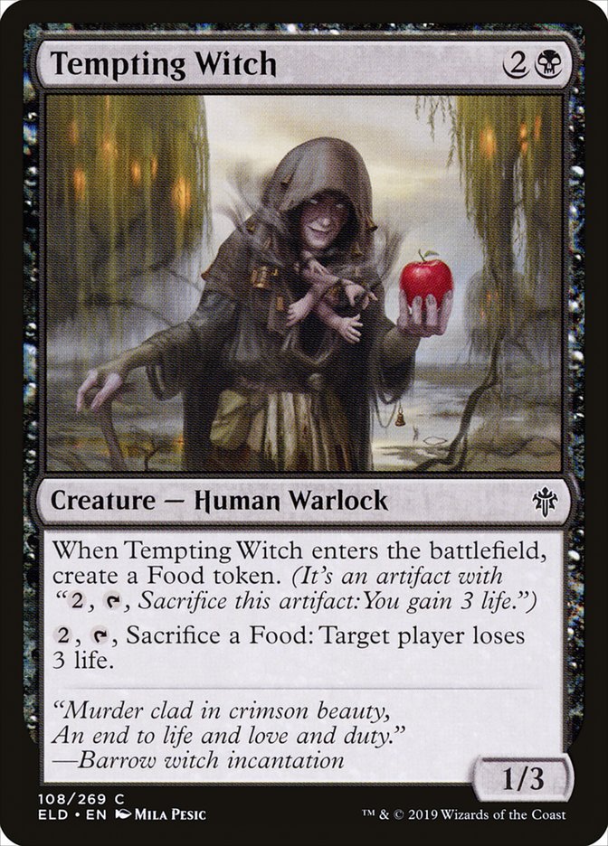 Tempting Witch [Throne of Eldraine] | Odin's Place