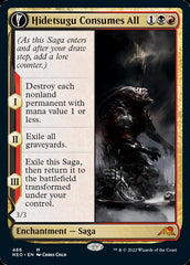 Hidetsugu Consumes All // Vessel of the All-Consuming (Extended Art) [Kamigawa: Neon Dynasty] | Odin's Place