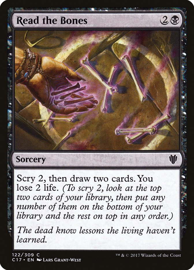 Read the Bones (122) [Commander 2017] | Odin's Place