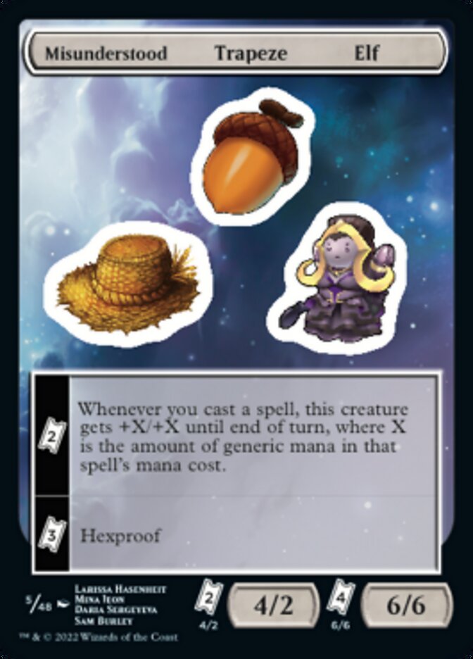 Misunderstood Trapeze Elf [Unfinity Stickers] | Odin's Place