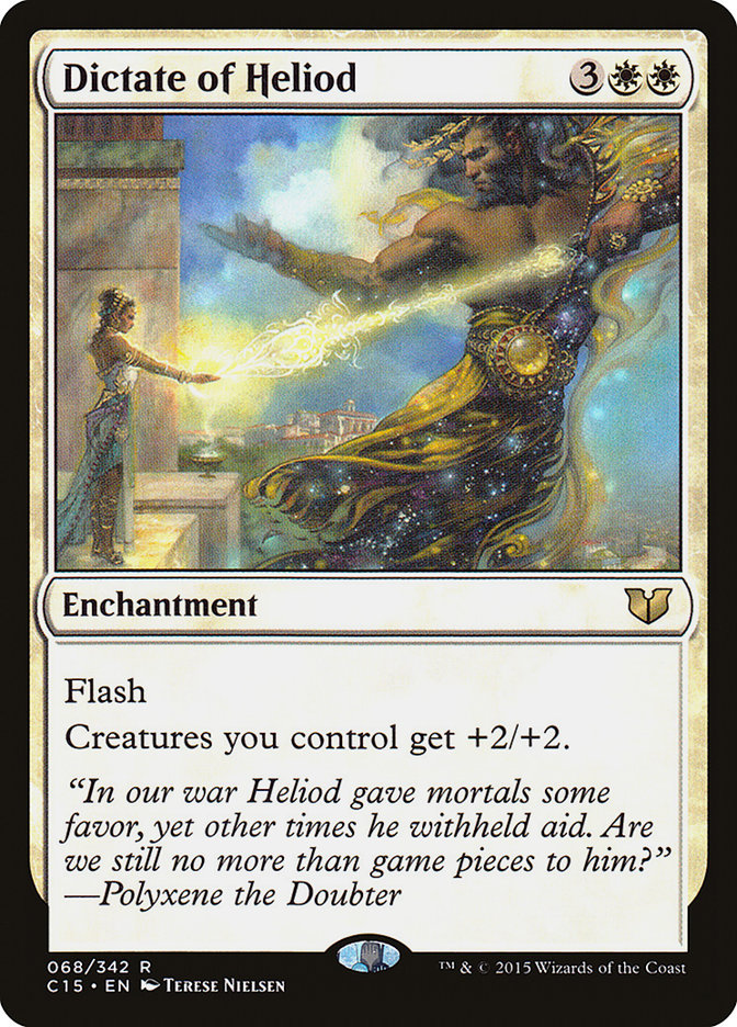 Dictate of Heliod (68) [Commander 2015] | Odin's Place