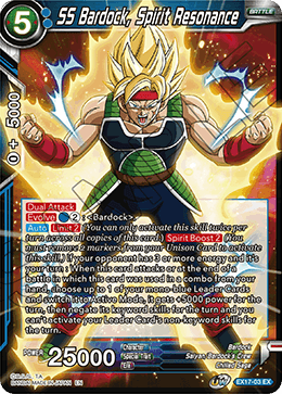 SS Bardock, Spirit Resonance (EX17-03) [Saiyan Booster] | Odin's Place