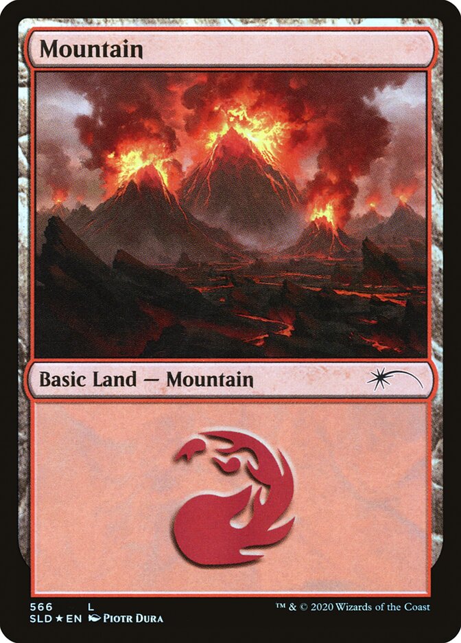 Mountain (Seismic) (566) [Secret Lair Drop Promos] | Odin's Place