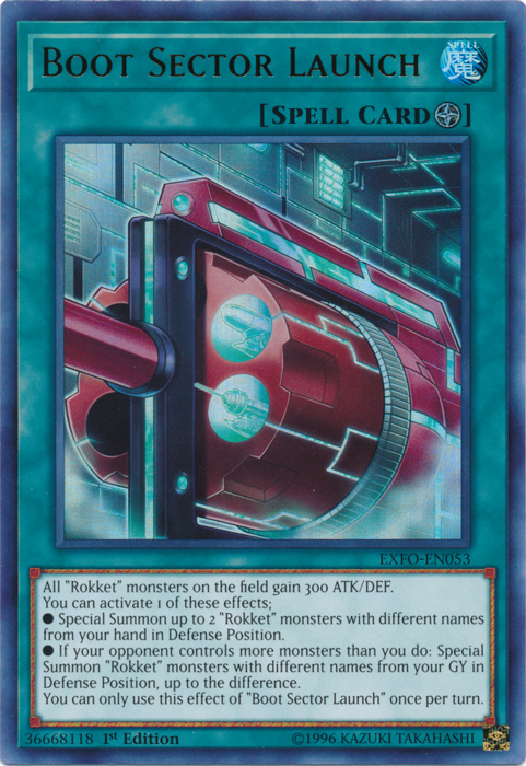 Boot Sector Launch [EXFO-EN053] Ultra Rare | Odin's Place