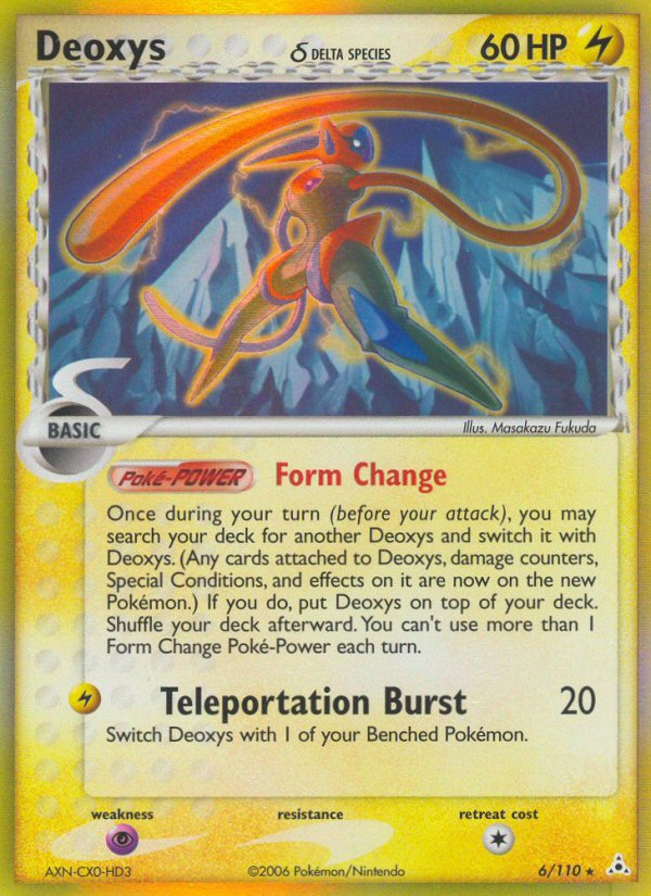 Deoxys (6/110) (Delta Species) [EX: Holon Phantoms] | Odin's Place