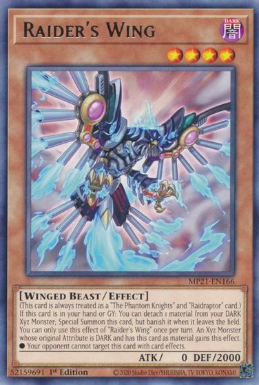Raider's Wing [MP21-EN166] Rare | Odin's Place