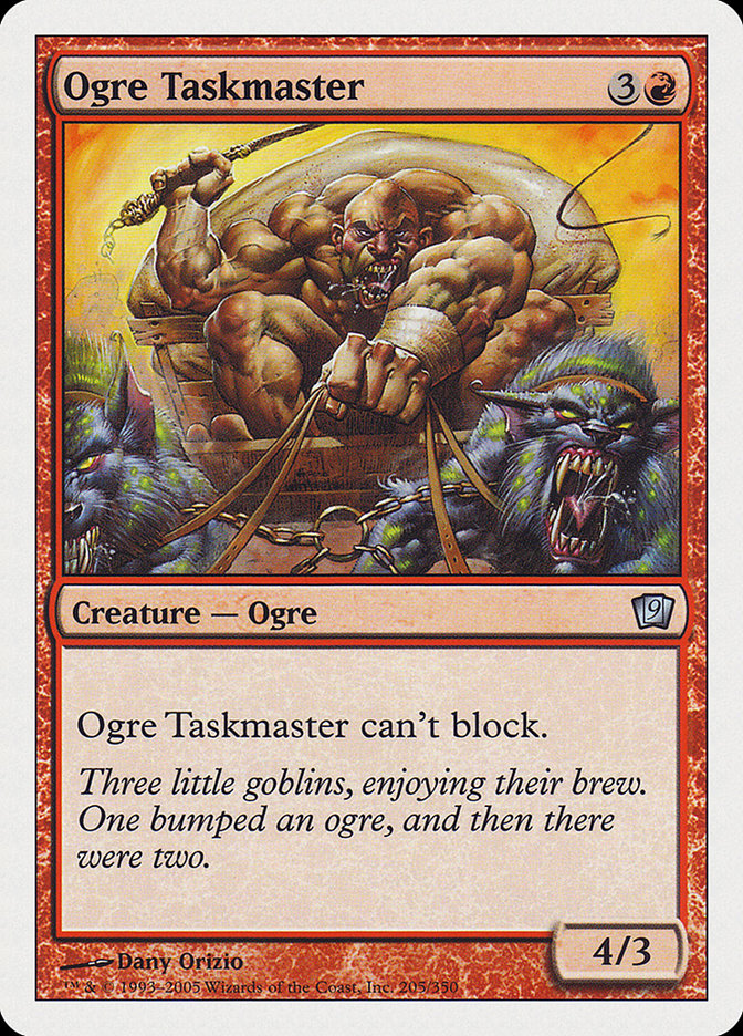 Ogre Taskmaster (205) [Ninth Edition] | Odin's Place