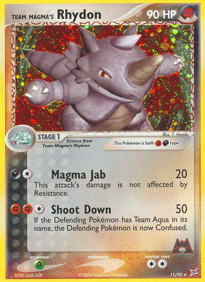 Team Magma's Rhydon (11/95) [EX: Team Magma vs Team Aqua] | Odin's Place
