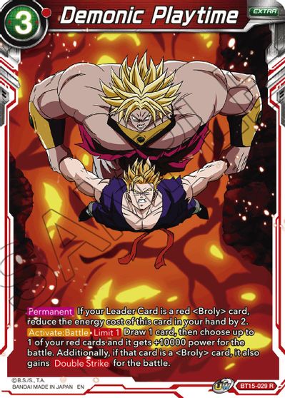Demonic Playtime (BT15-029) [Saiyan Showdown] | Odin's Place