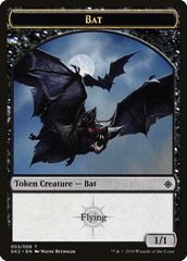 Bat // Spirit (010) Double-Sided Token [Ravnica Allegiance Guild Kit Tokens] | Odin's Place