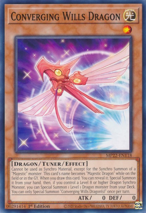 Converging Wills Dragon [MP22-EN118] Common | Odin's Place