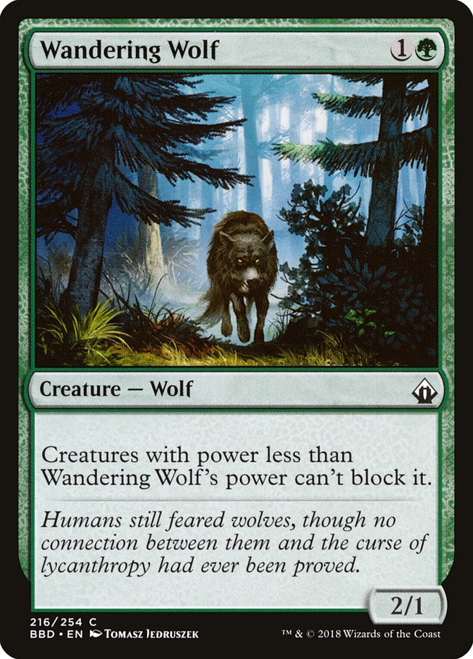 Wandering Wolf (216) [Battlebond] | Odin's Place