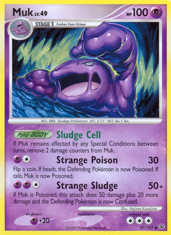 Muk (57/127) [Platinum: Base Set] | Odin's Place