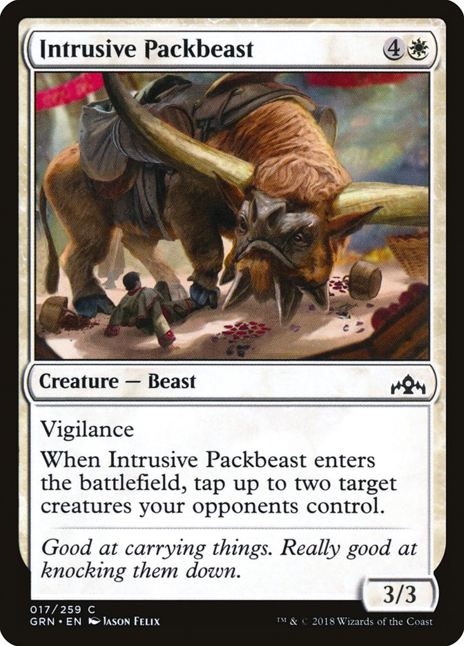 Intrusive Packbeast (17) [Guilds of Ravnica] | Odin's Place