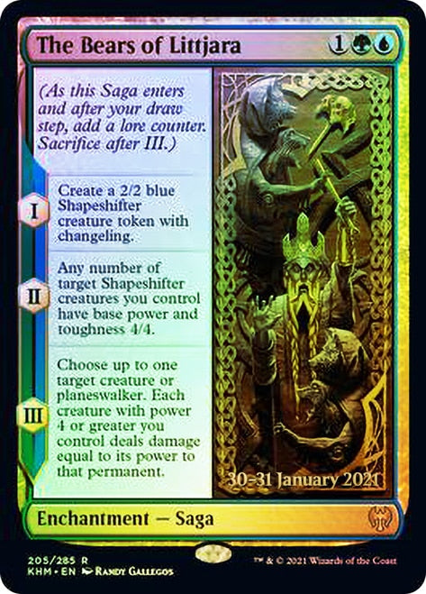 The Bears of Littjara [Kaldheim Prerelease Promos] | Odin's Place