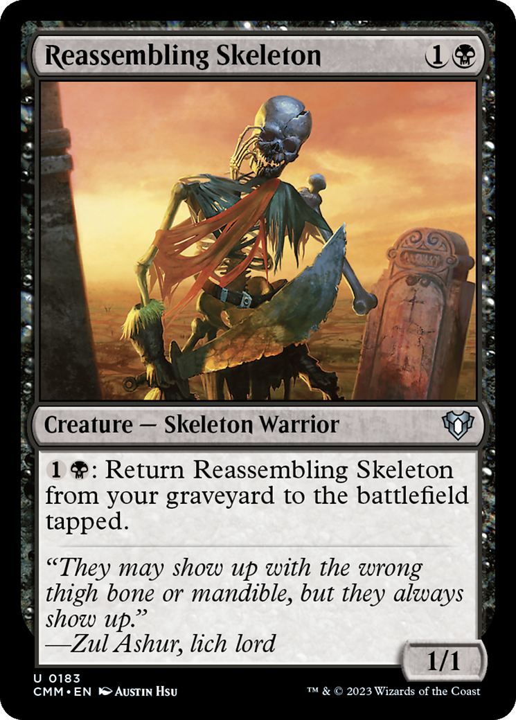 Reassembling Skeleton [Commander Masters] | Odin's Place