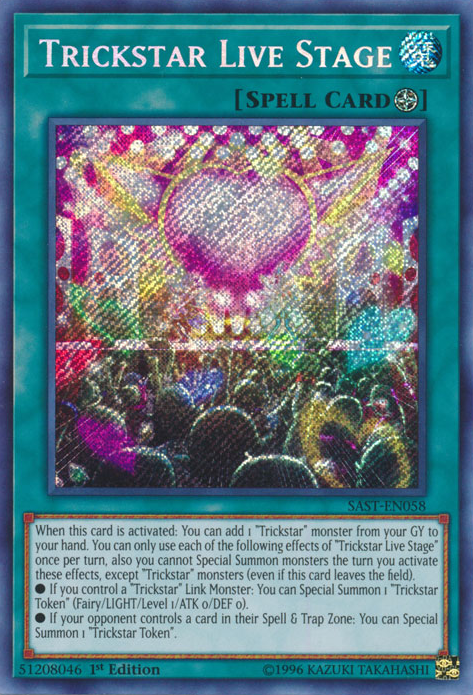 Trickstar Live Stage [SAST-EN058] Secret Rare | Odin's Place