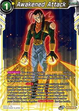 Awakened Attack (BT14-119) [Cross Spirits] | Odin's Place