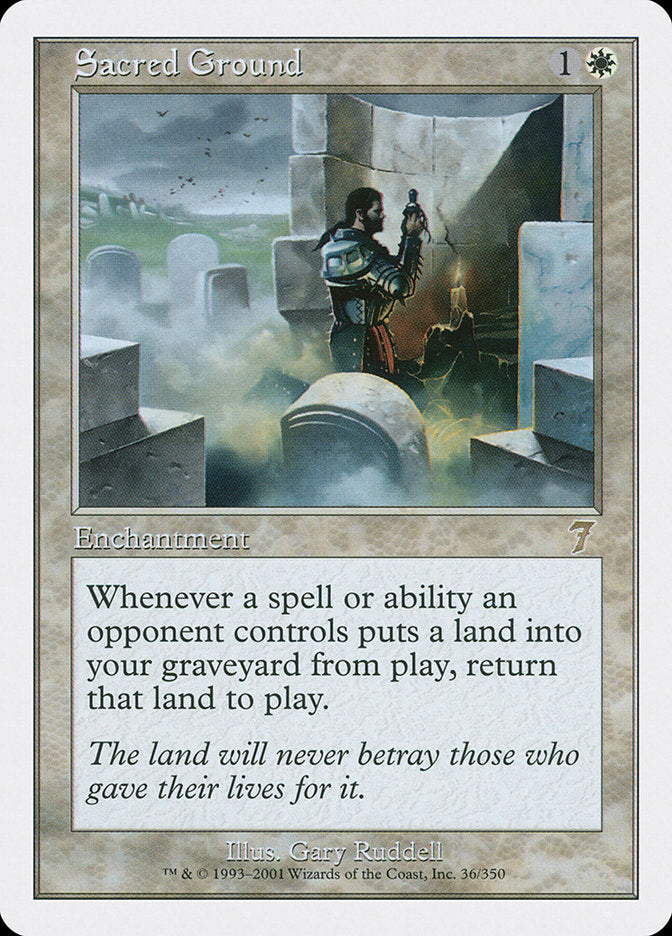 Sacred Ground (36) [Seventh Edition] | Odin's Place
