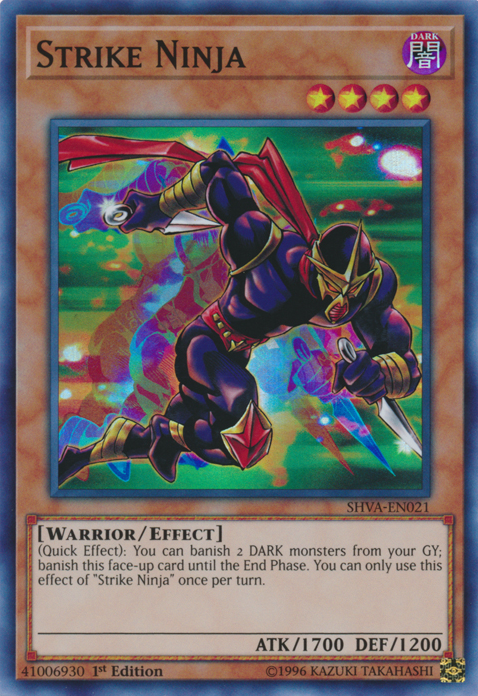 Strike Ninja [SHVA-EN021] Super Rare | Odin's Place