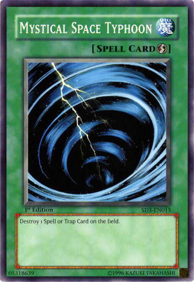 Mystical Space Typhoon [SD3-EN015] Common | Odin's Place