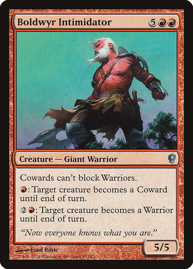 Boldwyr Intimidator (137) [Conspiracy] | Odin's Place