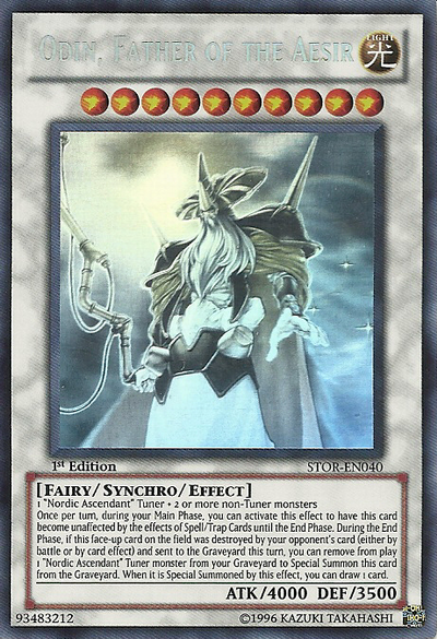 Odin, Father of the Aesir [STOR-EN040] Ghost Rare | Odin's Place