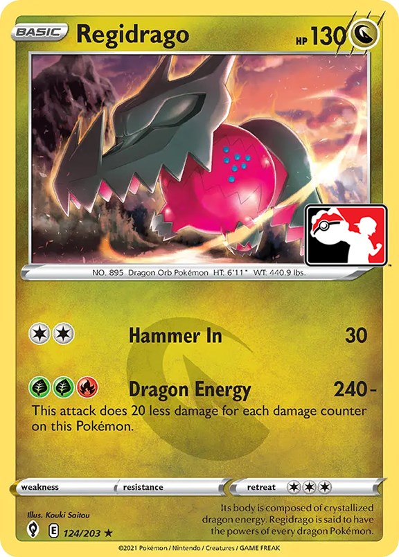 Regidrago (124/203) [Prize Pack Series One] | Odin's Place