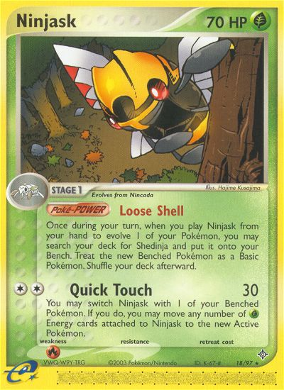Ninjask (18/97) [EX: Dragon] | Odin's Place