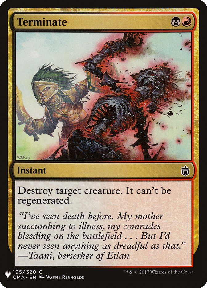 Terminate [Mystery Booster] | Odin's Place