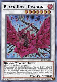 Black Rose Dragon (Blue) [LDS2-EN110] Ultra Rare | Odin's Place