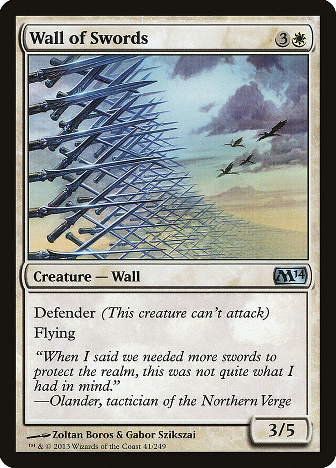 Wall of Swords (41) [Magic 2014] | Odin's Place