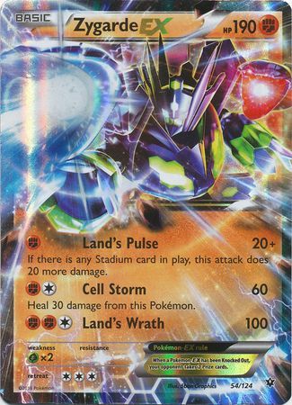 Zygarde EX (54/124) (Jumbo Card) [XY: Fates Collide] | Odin's Place