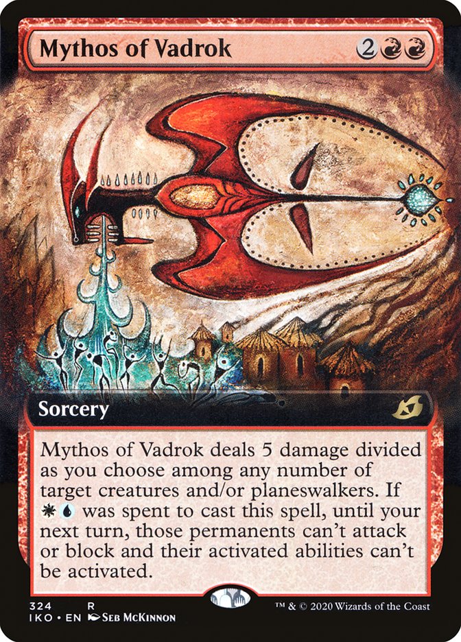 Mythos of Vadrok (Extended Art) [Ikoria: Lair of Behemoths] | Odin's Place