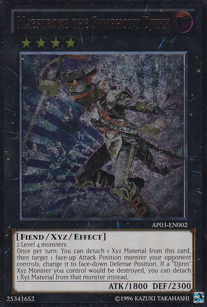 Maestroke the Symphony Djinn [AP03-EN002] Ultimate Rare | Odin's Place