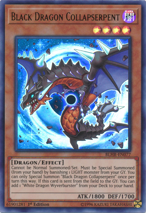 Black Dragon Collapserpent [BLHR-EN077] Ultra Rare | Odin's Place