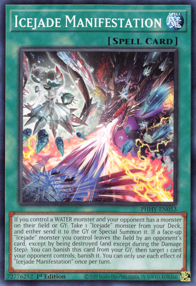 Icejade Manifestation [PHHY-EN053] Common | Odin's Place