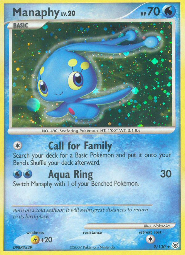 Manaphy (9/130) [Diamond & Pearl: Base Set] | Odin's Place