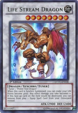 Life Stream Dragon [EXVC-EN038] Ultra Rare | Odin's Place