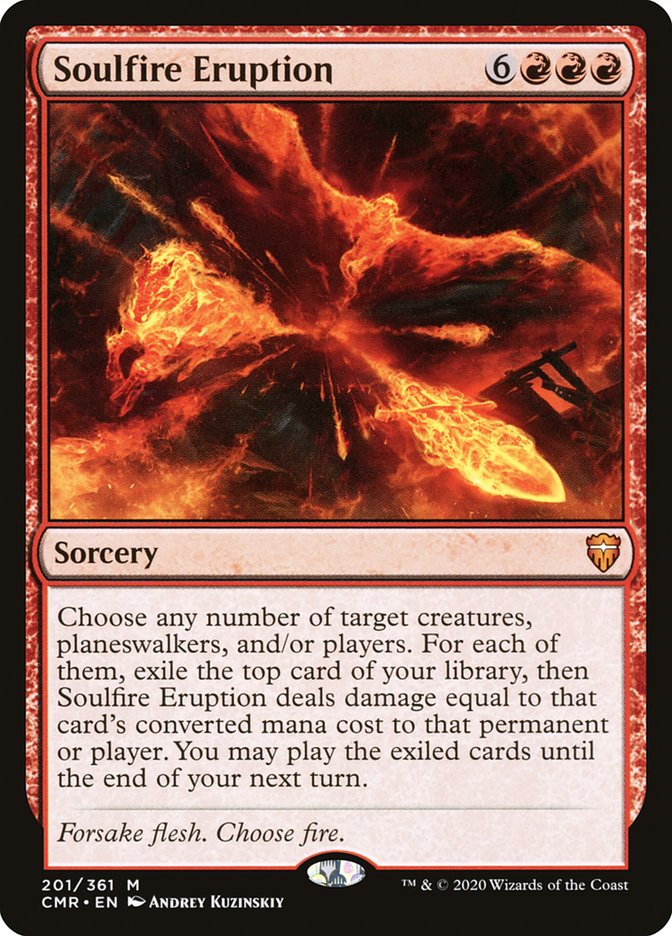 Soulfire Eruption [Commander Legends] | Odin's Place