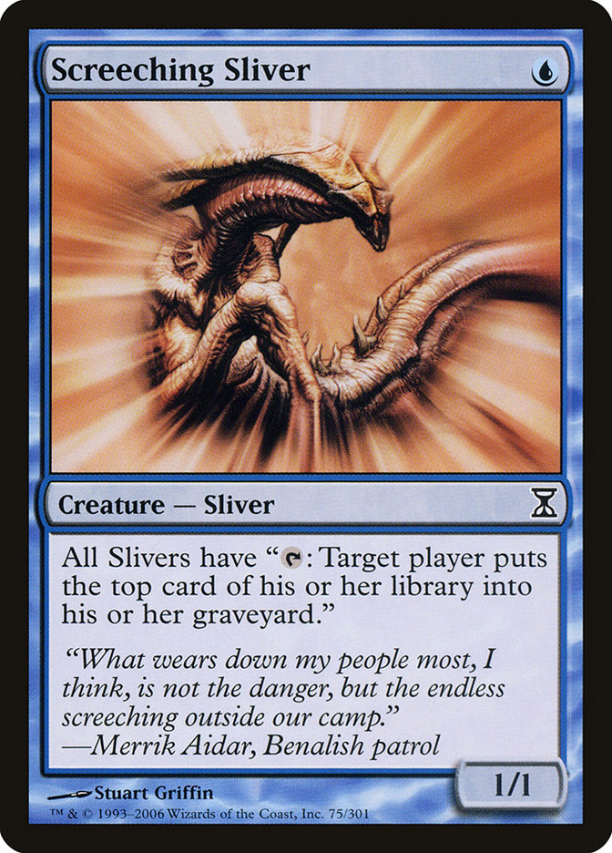 Screeching Sliver (75) [Time Spiral] | Odin's Place
