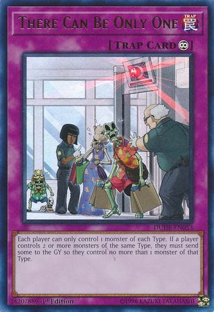 There Can Be Only One [DUDE-EN053] Ultra Rare | Odin's Place
