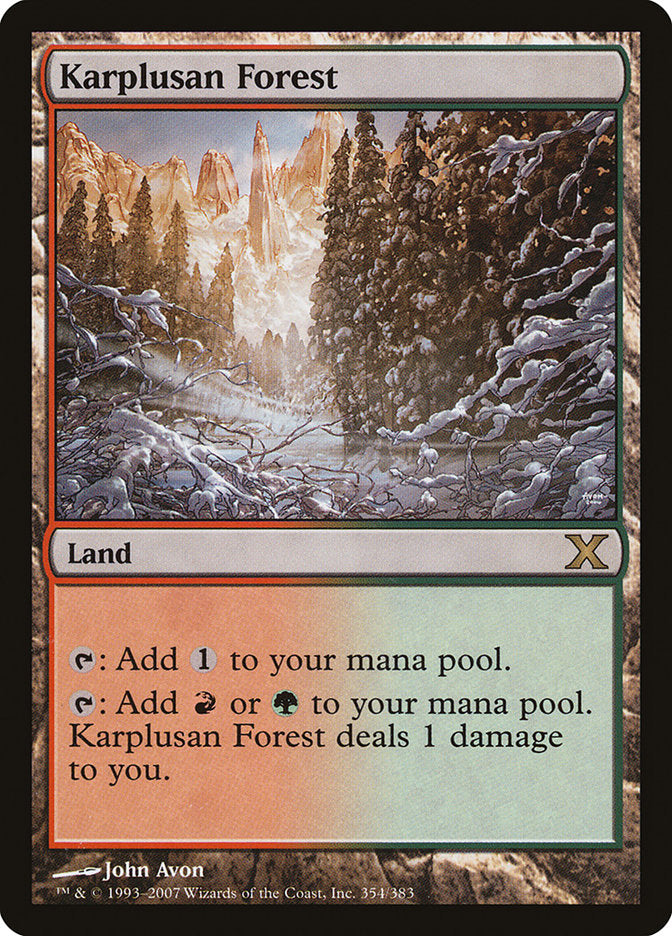 Karplusan Forest (354) [Tenth Edition] | Odin's Place