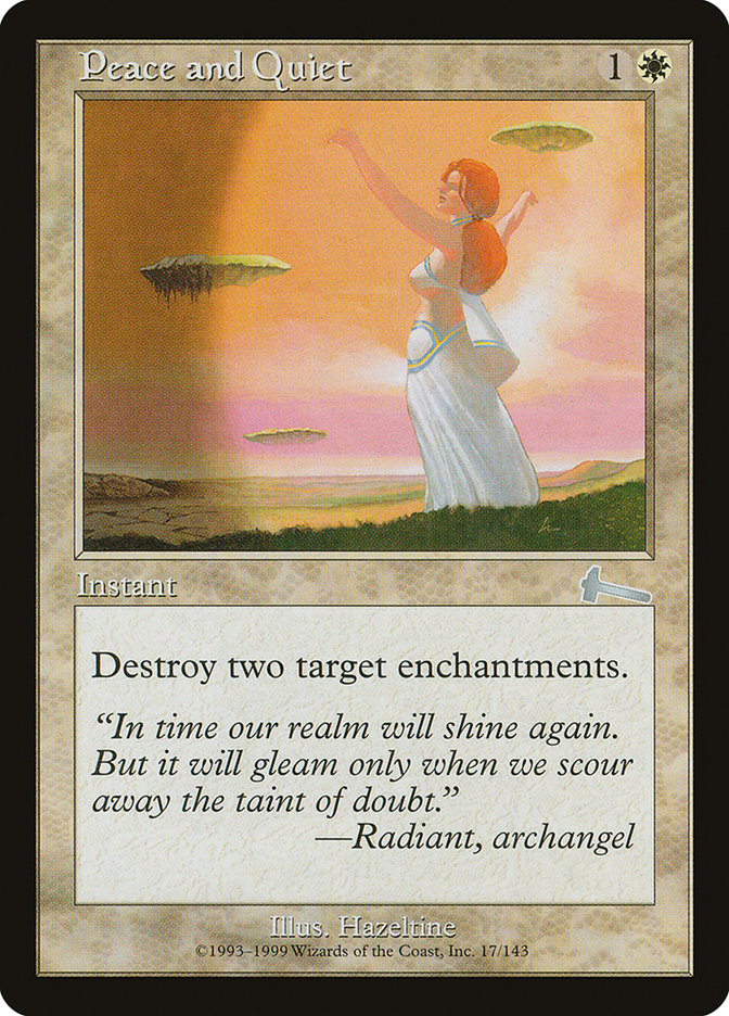 Peace and Quiet (17) [Urza's Legacy] | Odin's Place